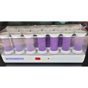 Windmere 20 Hot Rollers Velvet Flocked Curlers